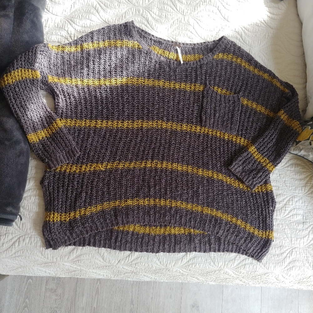Oversized Free People Pullover Sweater